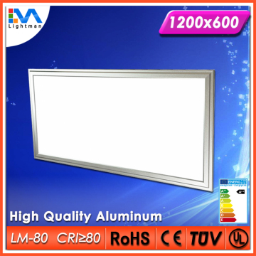 النمط الأوروبي 72W LED LED لوحة سقف كاذبة Light 1200x600 للمكتب