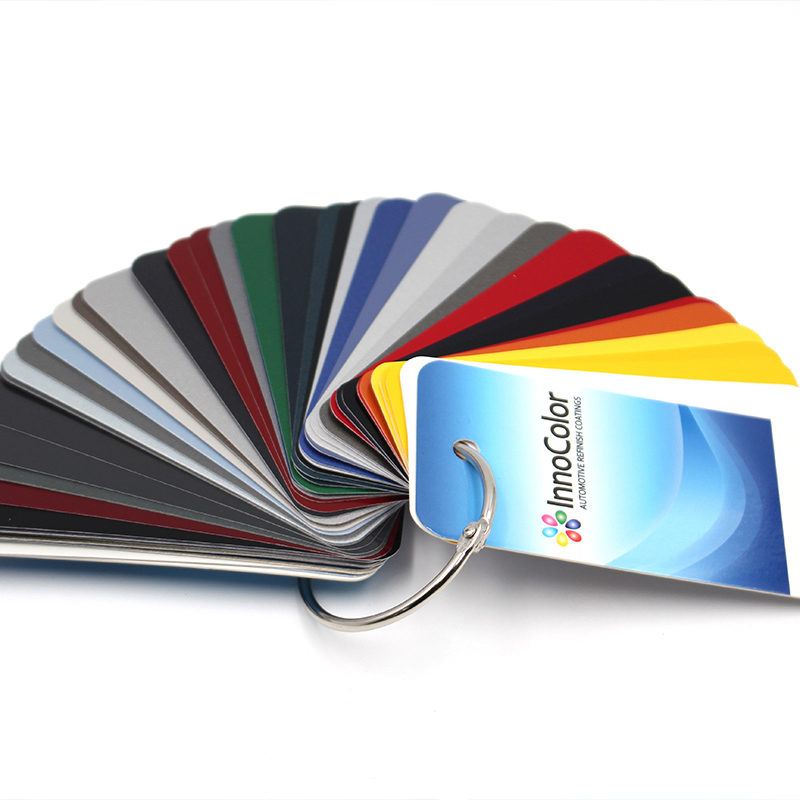 car paint color chips