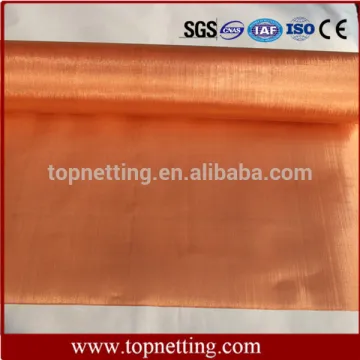 Shielding Copper Mesh Fabric Copper Woven Wire Cloth
