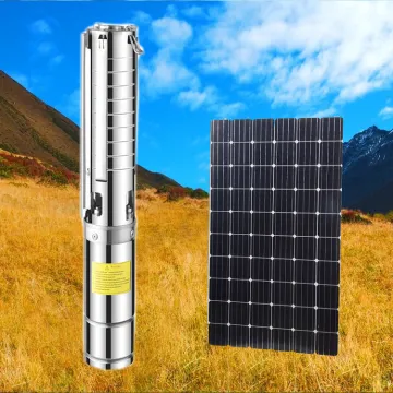 High Pressure Solar Water Pump: DC48V Solar Screw Water Pump with Solar Power for Submersible Applications (2 HP)