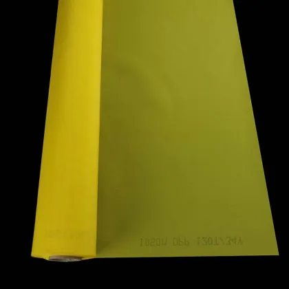 100% Polyester Yellow Screen Mesh 180Mesh 48UM Made in Anhui