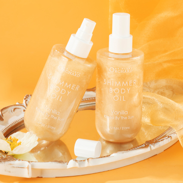 Custom Logo Waterproof Glow Body Oil Mist - Hot Selling Face and Body Highlighter