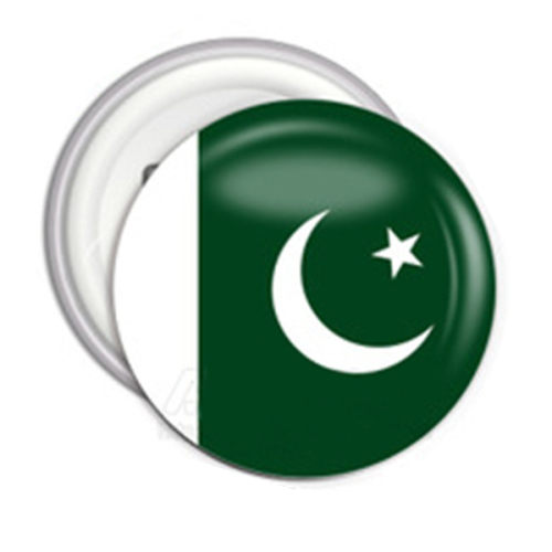 high quality custom pakistan flag picture badge for nation day