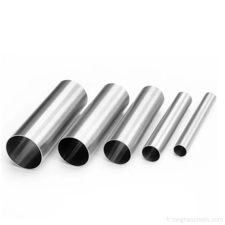 304 304L Pipe en acier inoxydable