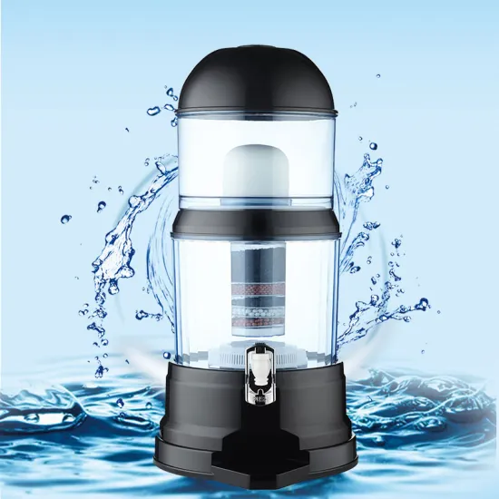 16L Black Mineral water pot