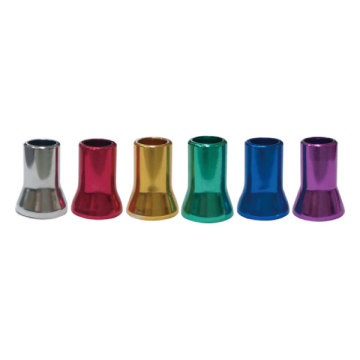 TR413 colorful aluminum tire valve sleeve