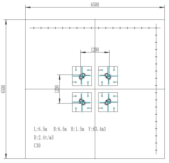 fixing angle 1.2m