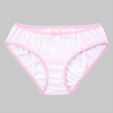 Lady\'s Basic Style Briefs Shorts Boxer All Over Print with Bow