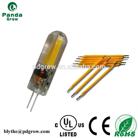 New product G4 led bulbs 1.5w 12vdc filament bulb mini lamp dimmable led ceiling light