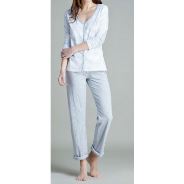 LADIES PYJAMA WITH FLANNEL PANT