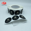 Round Sticker Printing Self-adhesive Gift Label in Roll