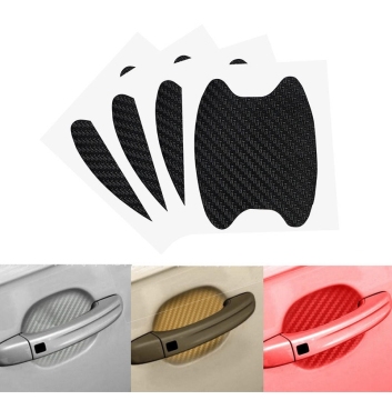 Hot Selling Custom Car Protection Carbon Fiber Door Decals - Anti-Scratch Handle Stickers