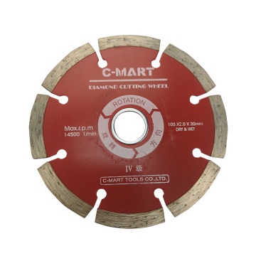 105mm Diamond Saw Blade for Cutting Granite, Ceramic Tiles, and Stone