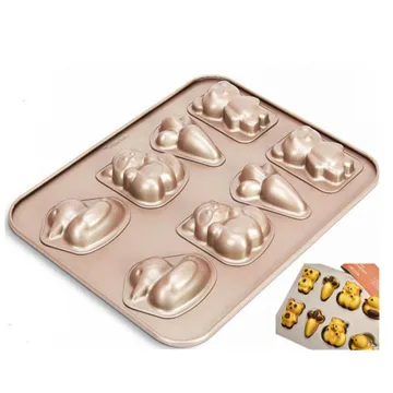 Bakeware Animal Shape 6 cups Cake Molds