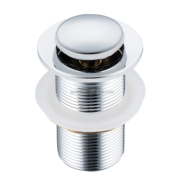 X19305 Stainless Steel Chrome Finishing Push Down Pop-up Drain
