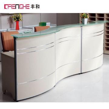 elegant design for receptive office furniture reception table