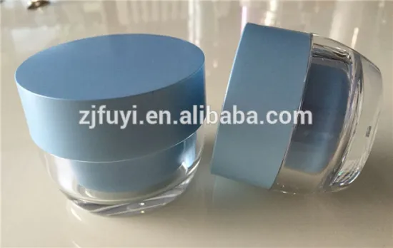 15g blue acrylic elegant packaging cosmetic jars for eye cream