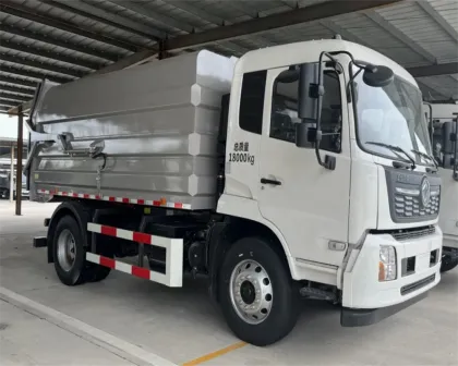 Dongfeng 19cbm Lift Garbage Container Truck