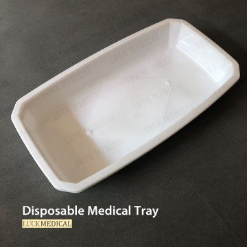 Disposable White Medical Tray