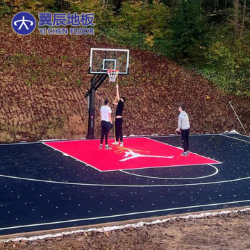 Plastic Floor Tiles for Basketball and Roller Skating Courts