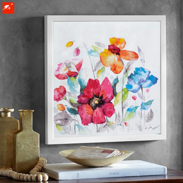 Watercolour Flowers Canvas Prints for Home