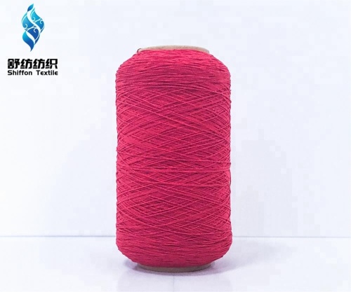 wholesale thread weaving elastic/spandex rubber covered yarn