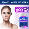 كبسولات L-glutathione ذات الجلد الطبيعي