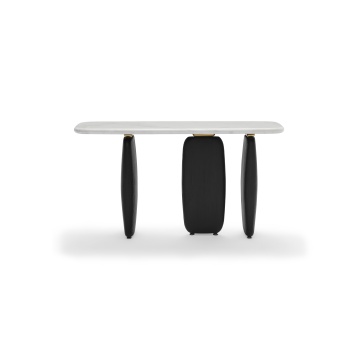 Le plus récent style nordique Luxury Luxury Simple Porche moderne Porche Porche Table en marbre Table d&#39;appoint étroit