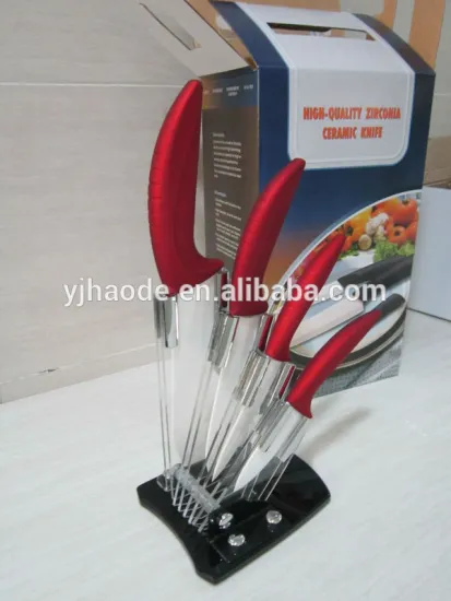 ceramic kitchen knife set
