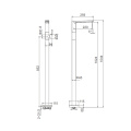 ARINAplus single lever bath mixer floor-standing