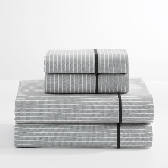 100% Coton Oxford Stripe Sheet Sets