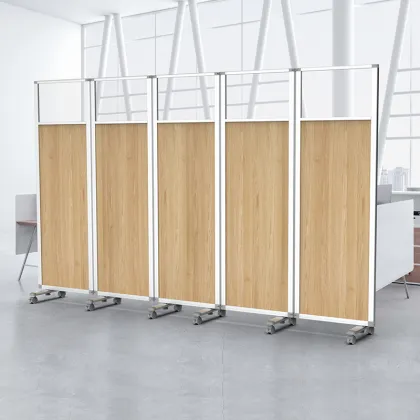 Movable Soundproof Office Partition Screen for Meeting Rooms