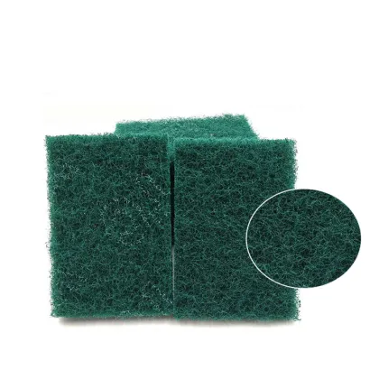 Industry Grade Green Scouring Pads - 6 Inch & 9 Inch Scouring Sponges for Polishing Steel