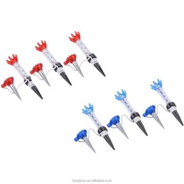 Hot Selling Reusable Environmental-Friendly Plastic Golf Tees for Indoor/Outdoor Practice