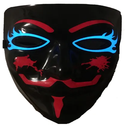 Halloween Luminous Horror Mask for Night Cycling