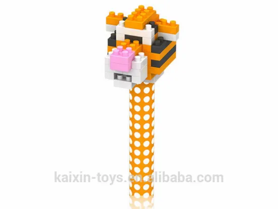 55pcs small diamond building blocks carton pen block brick toy