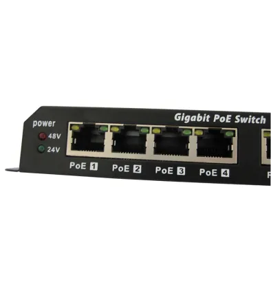 Mini poe switch IEEE 802.3af power over ethernet Gigabit poe switch