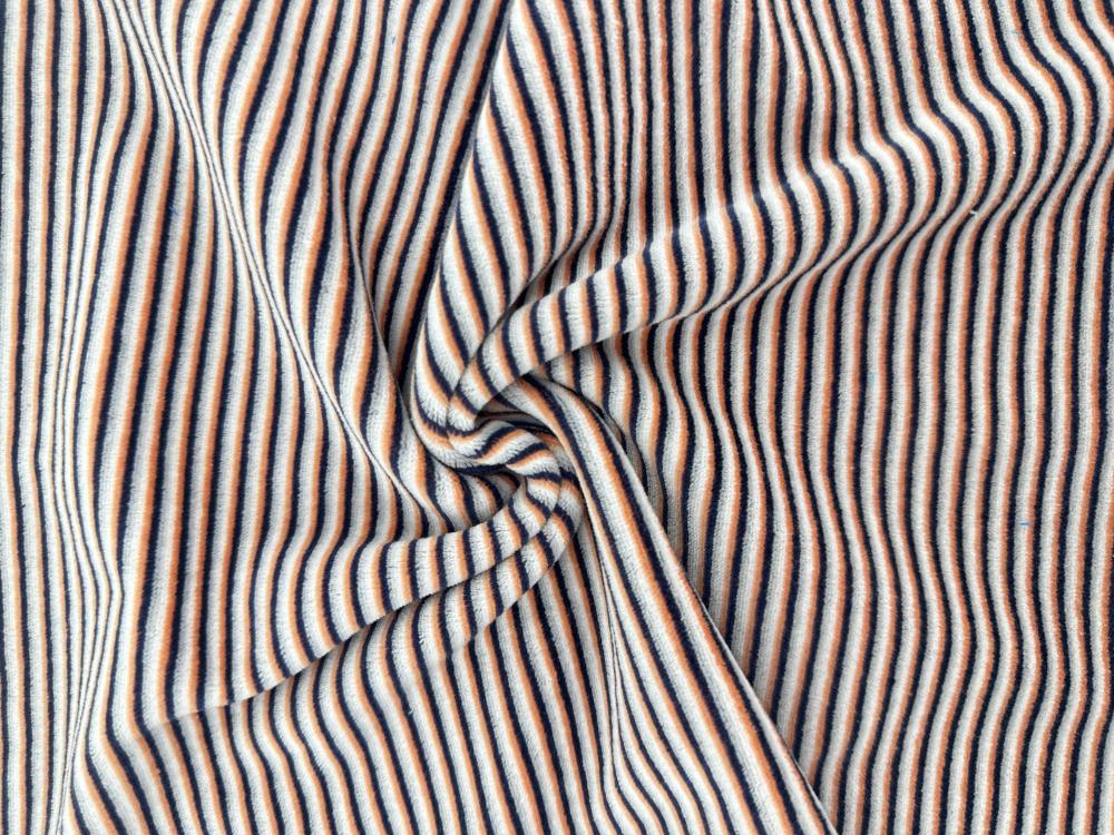 striped velvet