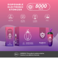 Stable de haute qualité 8000puffs mini e-cigarttte