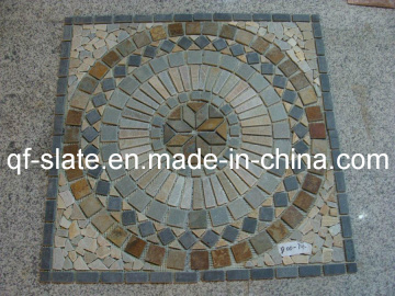 Flooring Slate Mosaic Pattern (T-PT04)
