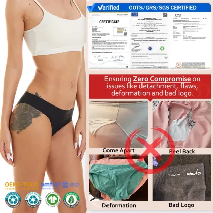 Seamless Brazilian Ice Silk No Show Panties