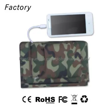 foldable solar bag charger for mobile devices