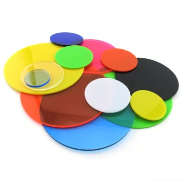 Discs : Coloured Tinted Cast Acrylic disc