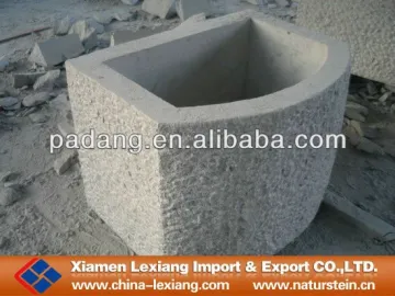 G603 pineappled stone trough