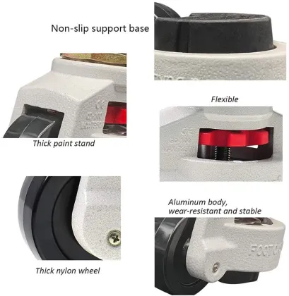 WBD GD 100F Leveler Caster Wheel Footmaster