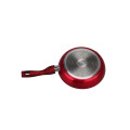 Red color Nonstick Frying pan with Lid Small