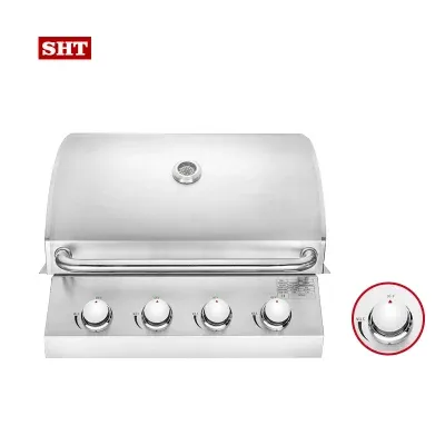 Outdoor Kitchen for Camping Kit 2 in 1 Island Built in Gas BBQ Grill