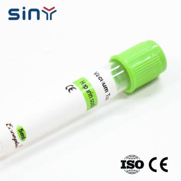 5ml Lithium Heparin Ống để thu thập máu