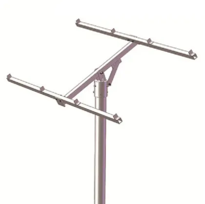 Customized Home Solar Panel Mount Pole Stand for Ground Solar Mounting Systems