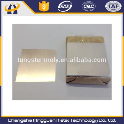 molybdenum Copper molybdenum heat sink components